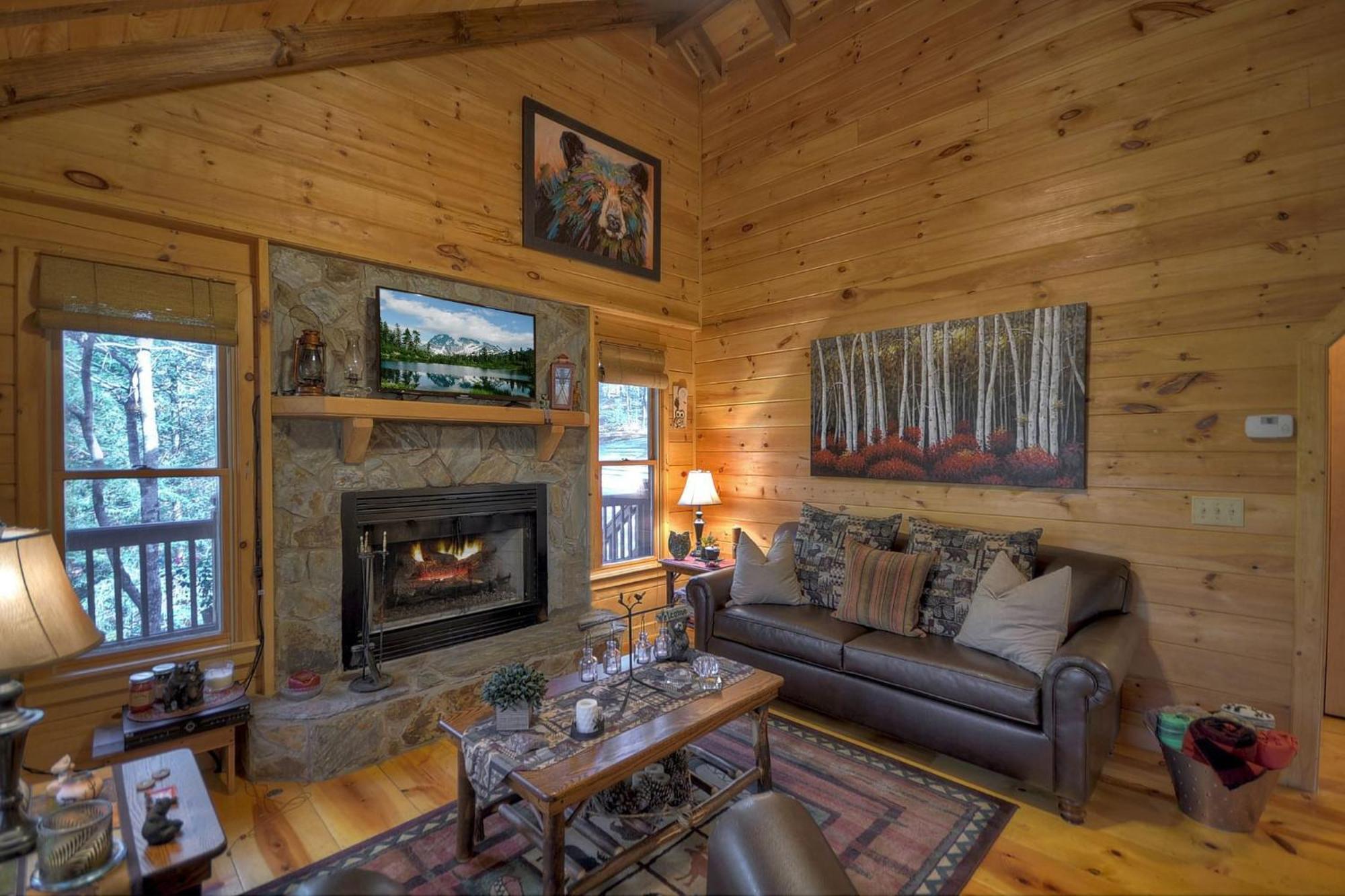 Knotty Pines Pet-Friendly Gas Fireplace Plus A Firepit Cherry Log Exteriör bild